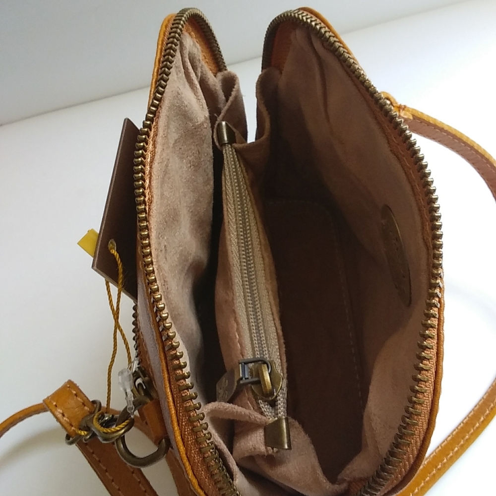 NWT PRATESI FIRENZE CROSSBODY SHOULDER BAG PURSE - Picture 9 of 12